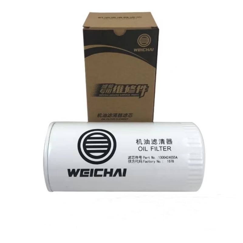 FAW او Shacman درانه ټرک ډیزلي انجن تیلو فلټر 1000424655 1000424655A